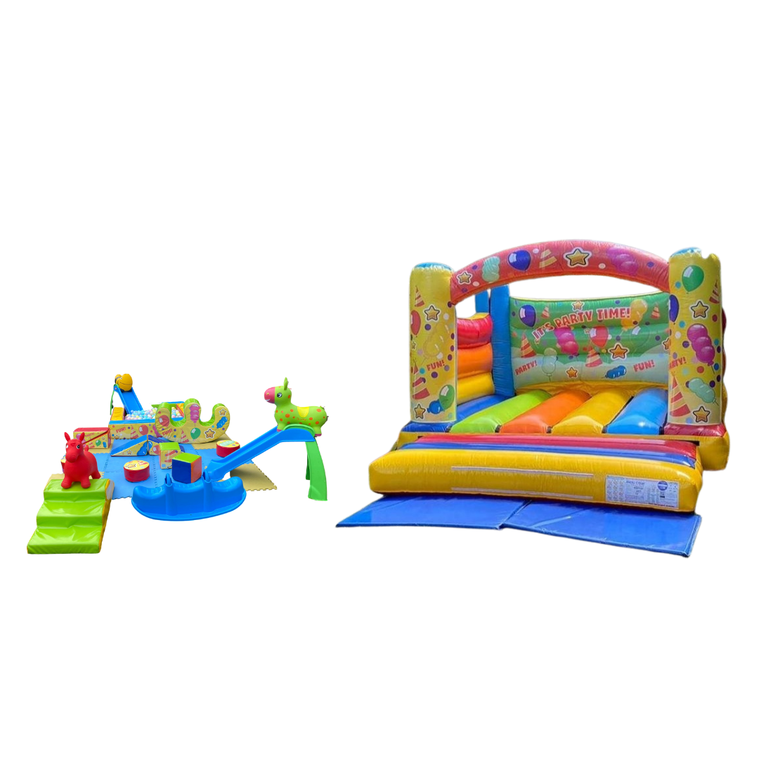 Party Time Bouncy Castle & Soft Play Package