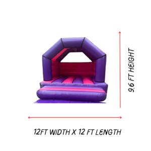 Pink and Purple Bouncy Castle Hire