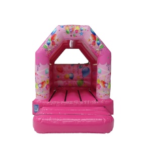 pink toddler bouncy castle