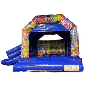 superhero bouncy castle rental