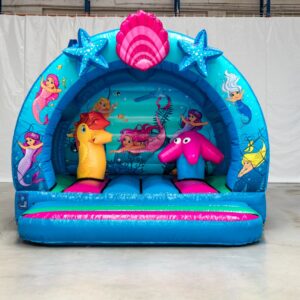Mermaid bouncy castle