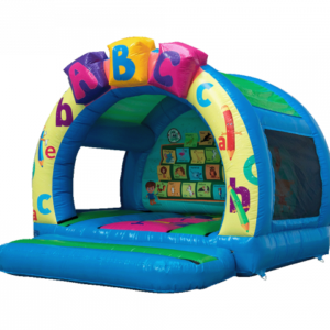 alphabet bouncy castle