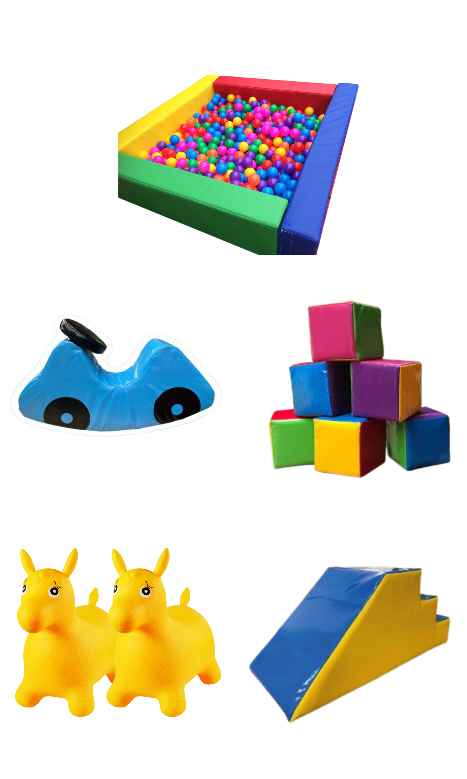 rainbow soft play package
