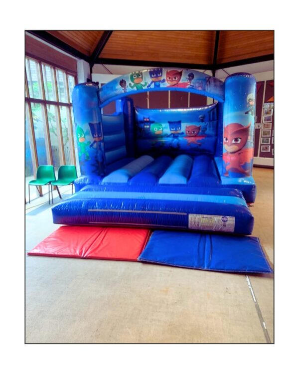 Night heroes bouncy castle