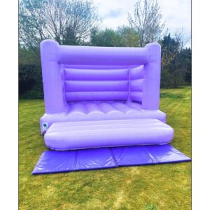 Lilac Pastel Bouncy Castle Hire