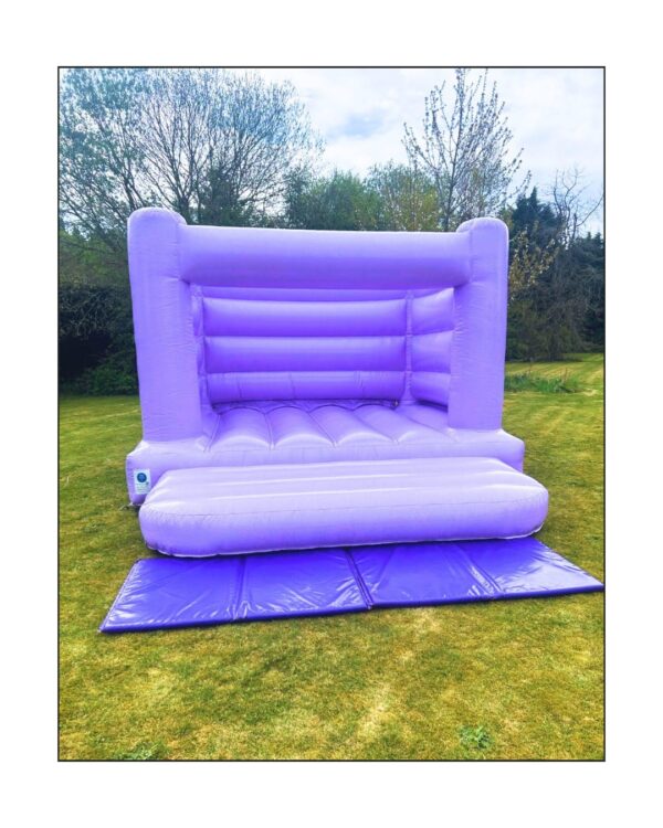 Lilac Pastel Bouncy Castle Hire
