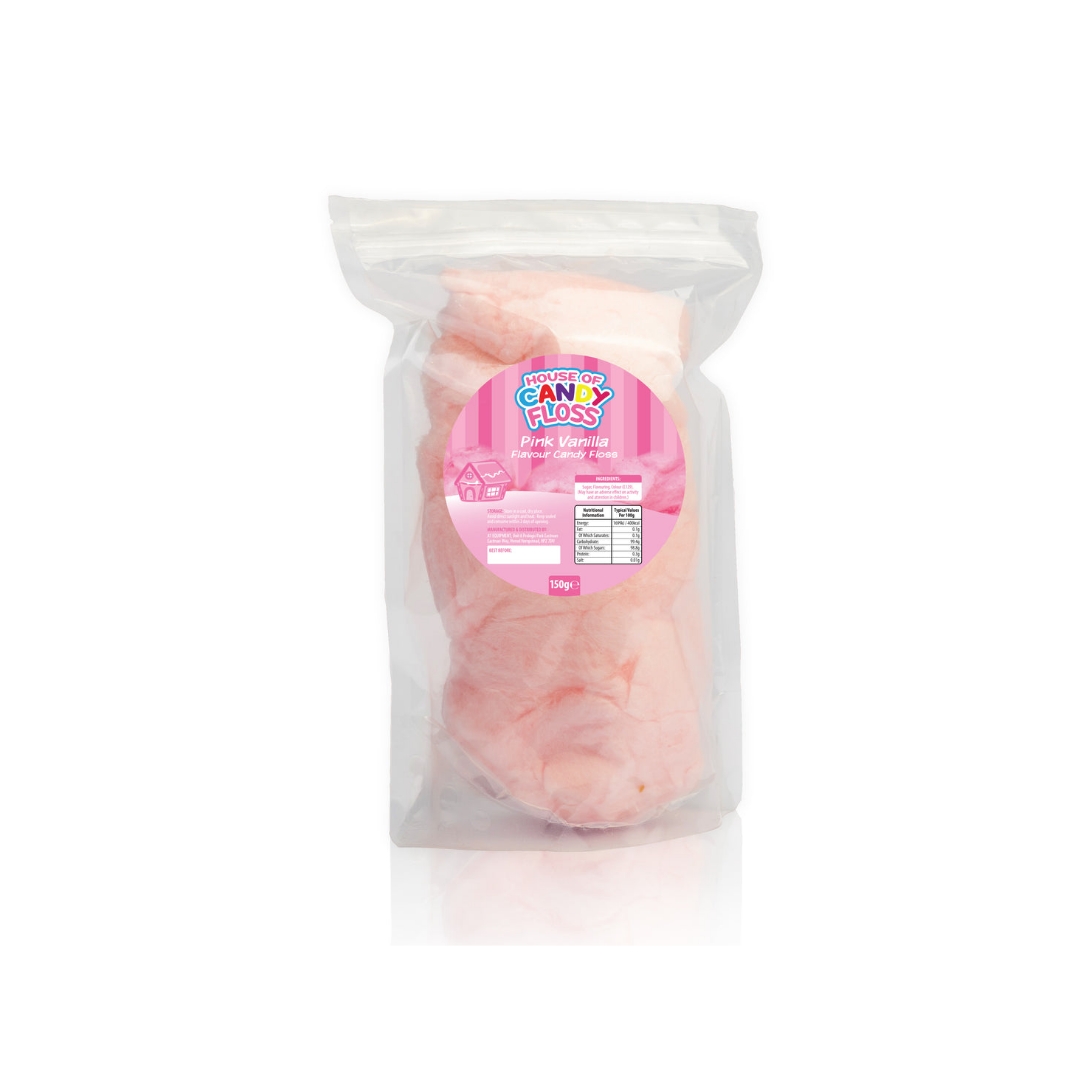 Pre-filled Candy Floss 150g Bags