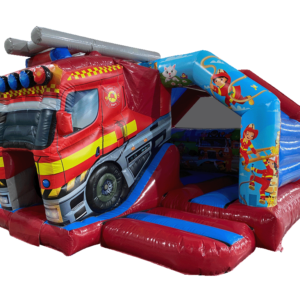3D Fire Truck Front Slide Combi 15x12ft