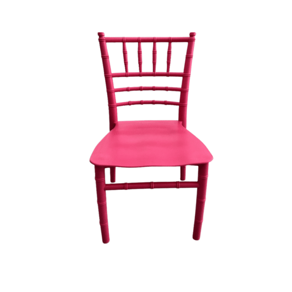 Dark pink chiavari chair