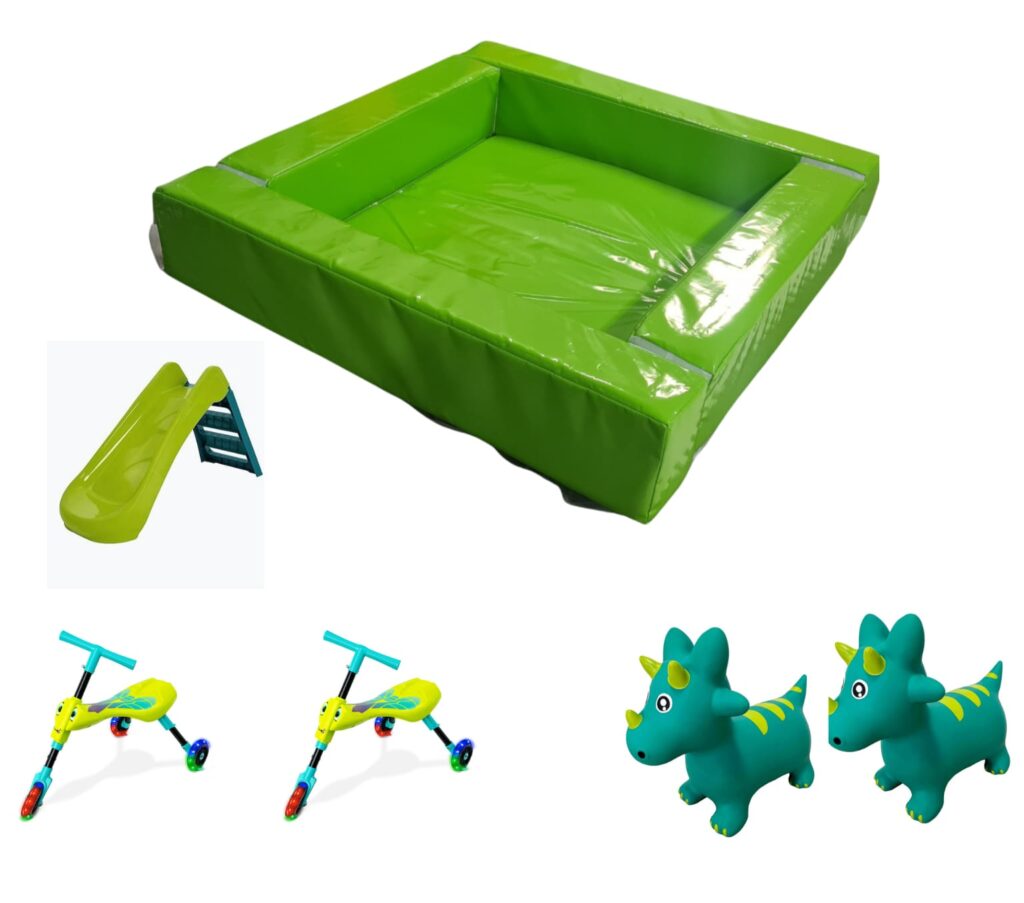 Green ball pit package