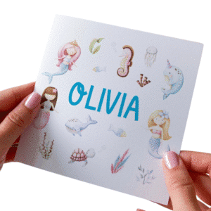 Mermaid Birthday Card