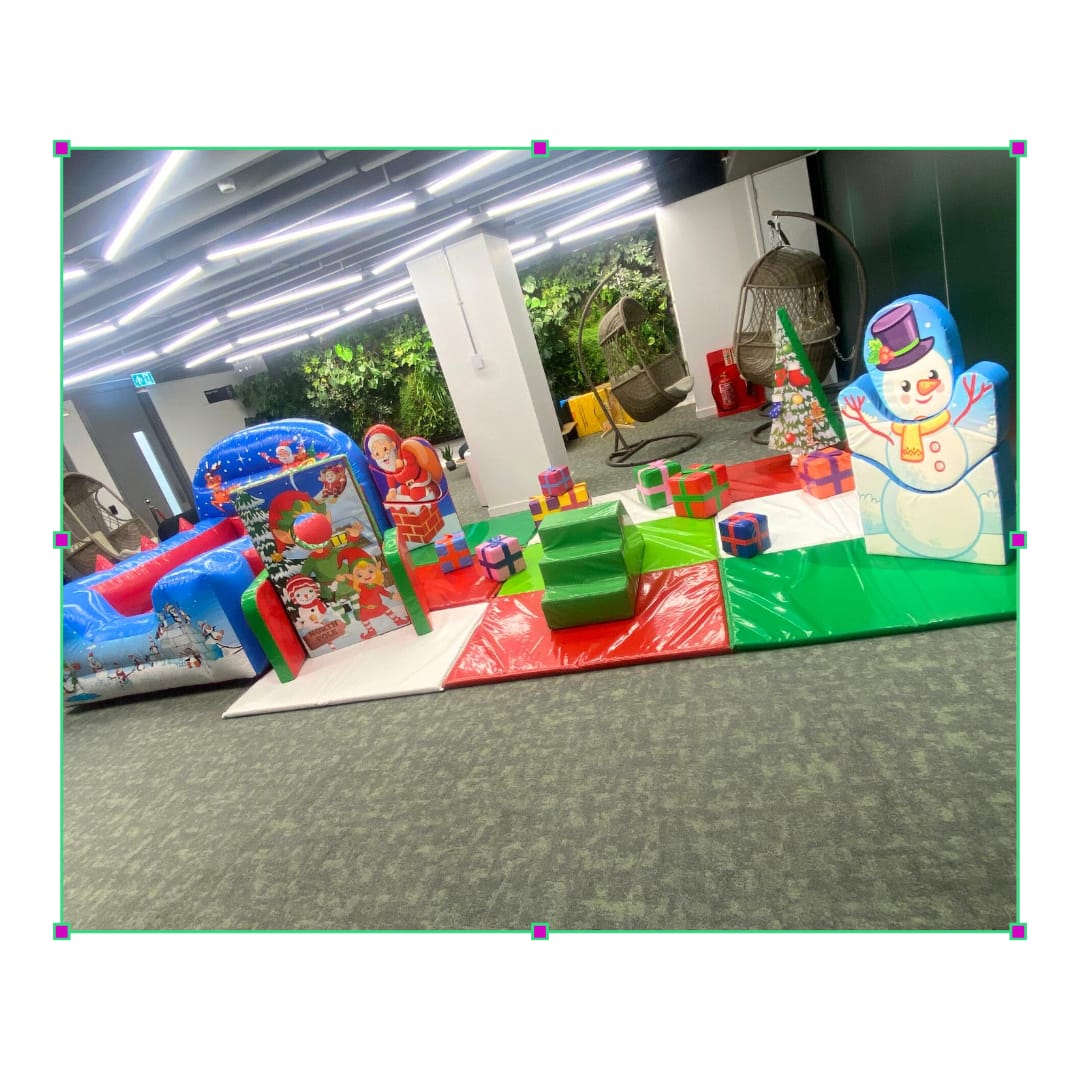 South East London Bouncy Castle Hire Magical Christmas Soft Play Package Hire