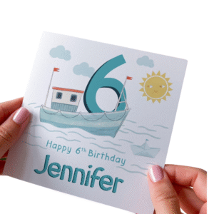 Birthday Cards Happy 6th Sailors Birthday Card