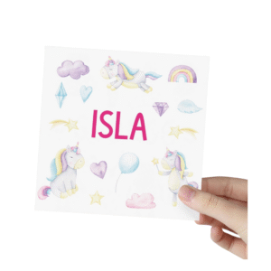 Birthday Cards Personalised Pastel Unicorn Birthday Card