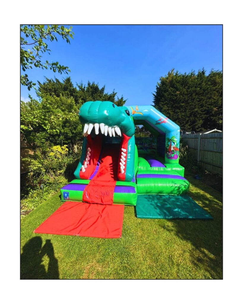 Dinosaur bouncy castle hire