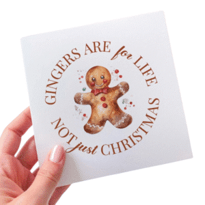 Gingerbread Christmas Card