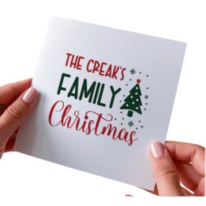 Personalised Christmas cards