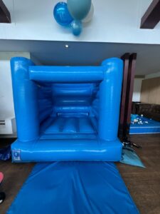 Ice Blue Bouncy Castle Hire