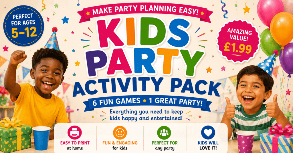 Kids Activity Pack. Image generated by AI