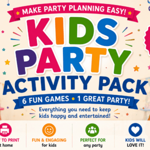 Kids Activity Pack. Image generated by AI