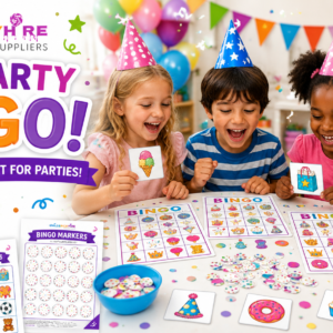 Kids Playing Party Bingo Childsplay Hire