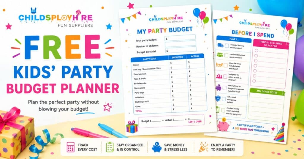 FREE Party Budget Tracker