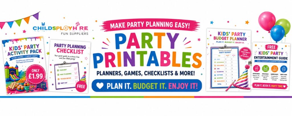 Party Planner Printables