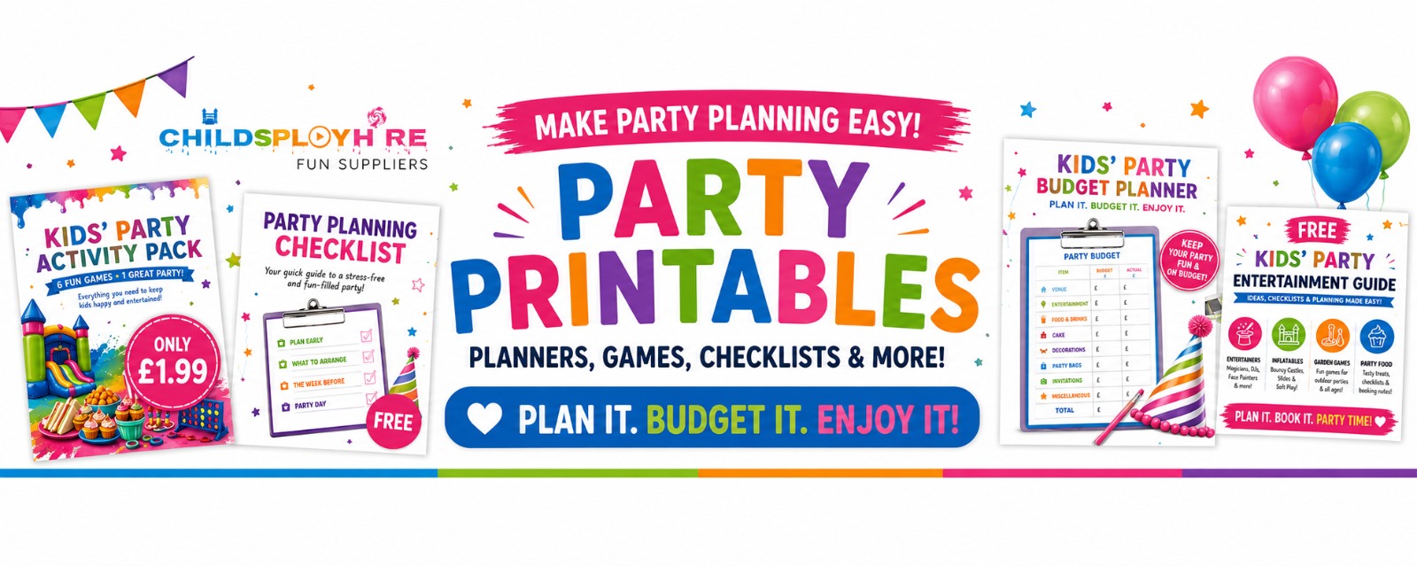 Party Printable banners