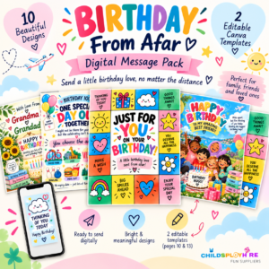 Birthday From Afar Package. Image generated by AI