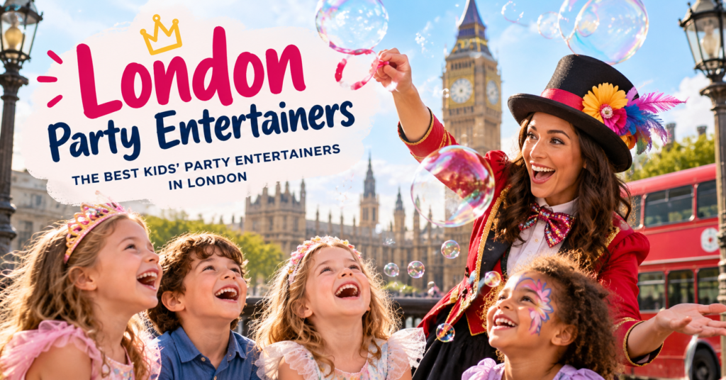 London entertainers. Image generated by AI