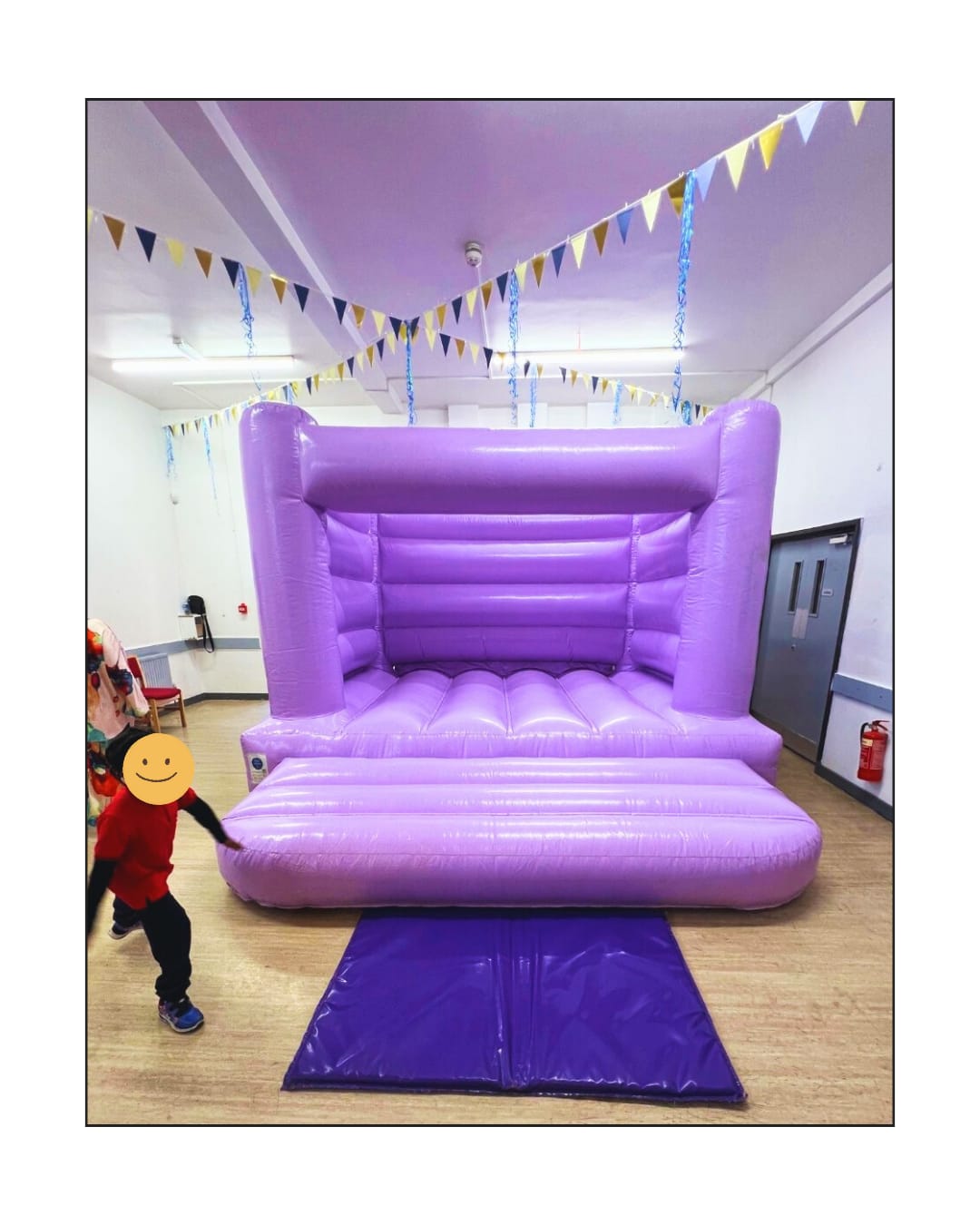 Lilac Bouncy Castle Hire