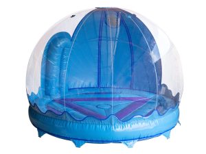 Blue Globe Inflatable.