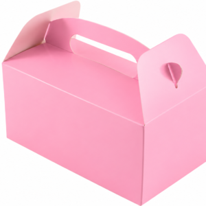 Light pink party box. Image generated by AI