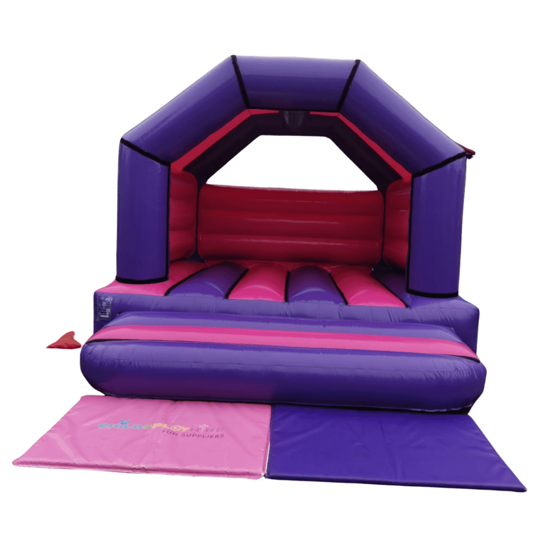 Pink and Purple Bouncy Castle Hire